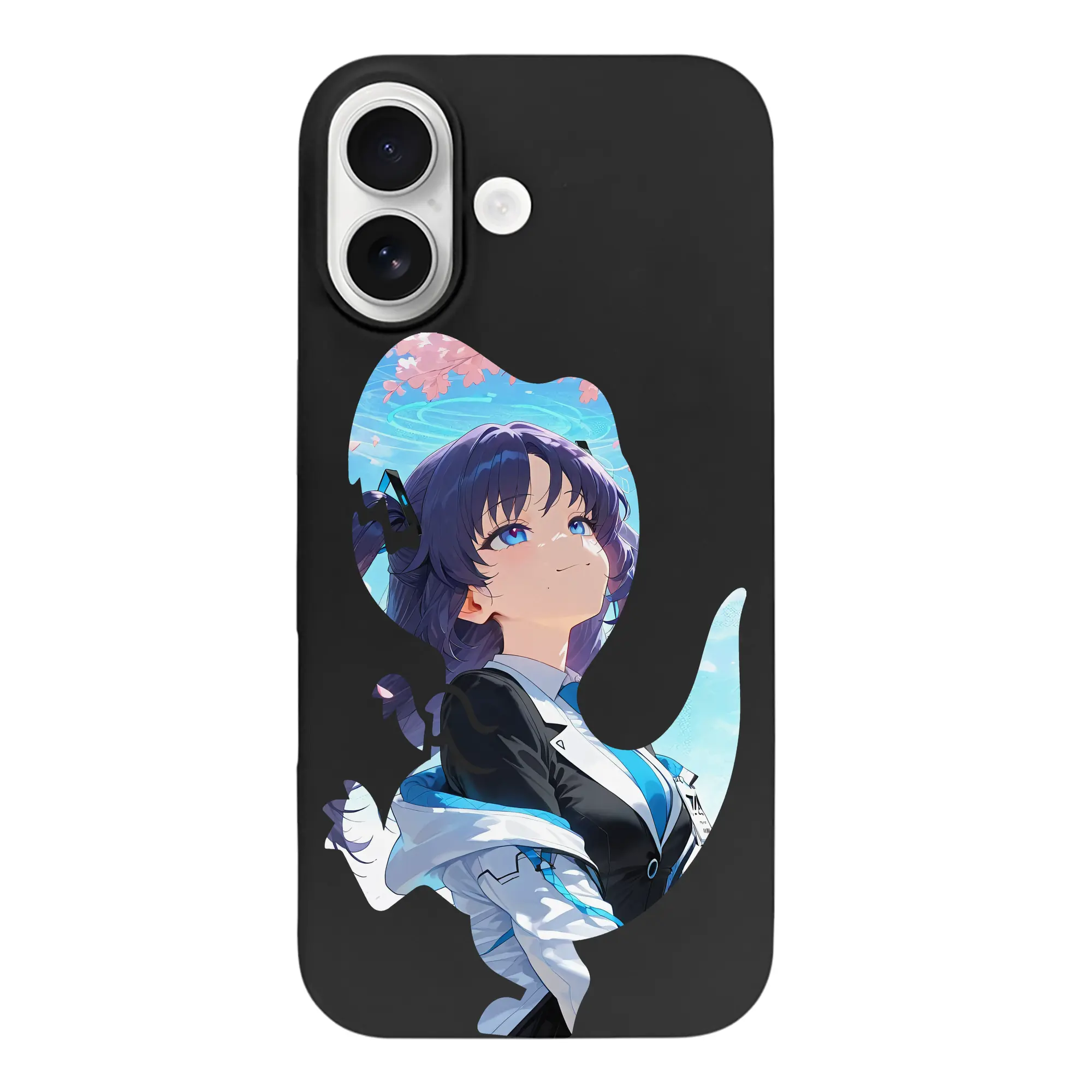 ブルーアーカイブ グッズ 早瀬 ユウカ - iPhone 17 シリーズ シリコンケース 薄型 耐衝撃 指紋防止 ソフトタッチカバー 精密フィット 傷防止 保護ケース iPhone 17/17 Air/17 Pro/17 Pro Max 対応